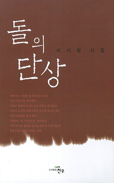 돌의 단상(문학세계대표작가선 685)