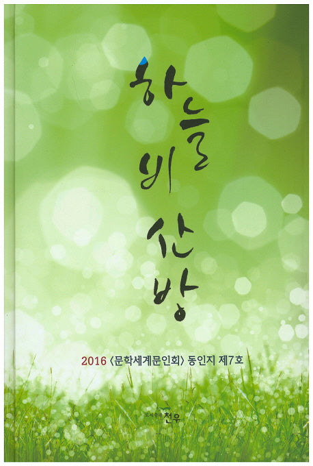 하늘비 산방(문학세계대표작가선 777)(양장본 HardCover)