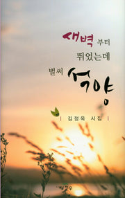 새벽부터 뛰었는데 벌써 석양