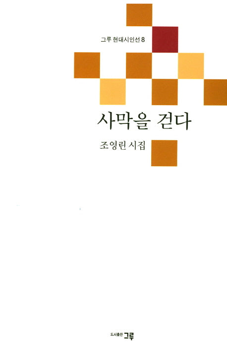 사막을 걷다(그루 현대시인선 8)