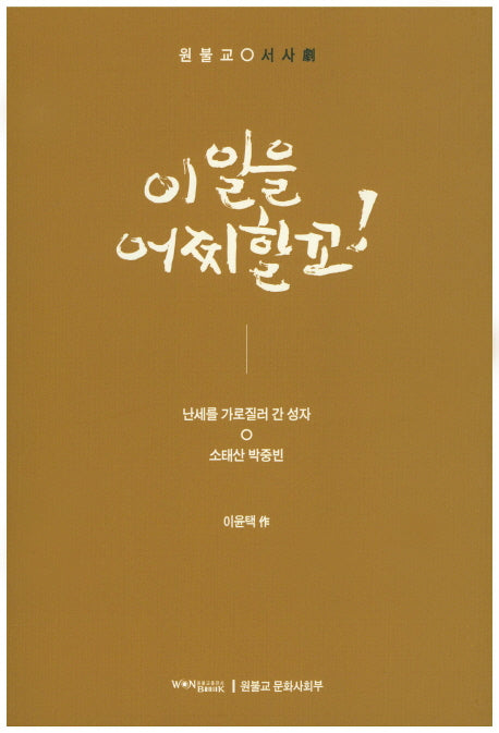 이 일을 어찌할꼬!