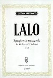 BREIT LALO SYMPHONIE ESPAGNOLE FUR VIOLINE UND ORCHESTER OP.21
