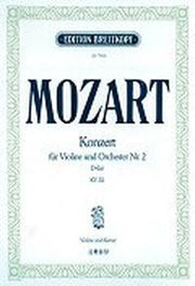 MOZART KONZERT FUR VIOLINE UND ORCHESTER NR.2 D-DUR KV 211