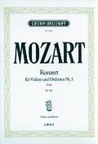 MOZART KONZERT FUR VIOLINE UND ORCHESTER NR.5 A-DUR KV 219
