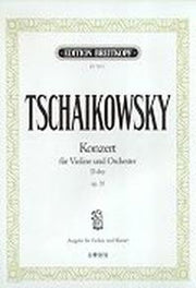 BREITKOPF TSCHAIKOWSKY KONZERT FUR VIOLINE UND ORCHESTER D-DUR OP.35