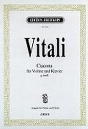 VITALI CIACONA FUR VIOLINE UND KLAVIER G-MOLL