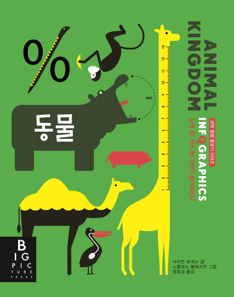 인포그래픽스 Infographics: 동물(과학 팡팡 돋보기 시리즈)