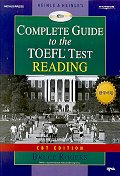 COMPLETE GUIDE TO The TOEFL Test:READING