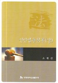 신민법총칙론 (상)