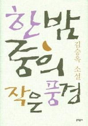 한밤중의 작은 풍경(김승옥 소설전집 5)