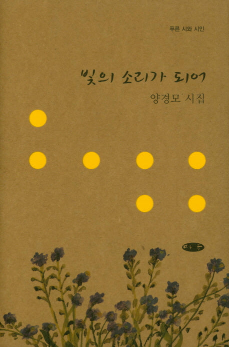 빛의 소리가 되어(푸른 시와 시인)(양장본 HardCover)