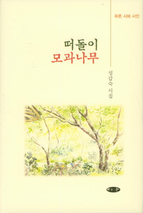 떠돌이 모과나무(푸른 시와 시인)(양장본 HardCover)