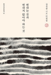 변하는 것과 변하지 않아야 하는 것(한국현대문학총서 13)