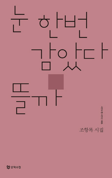 눈 한번 감았다 뜰까(시인수첩 시인선 21)