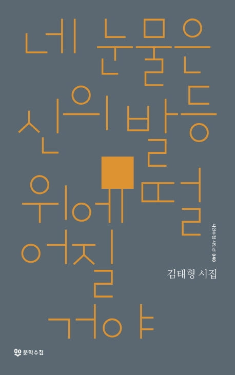 네 눈물은 신의 발등 위에 떨어질 거야(시인수첩 시인선 40)