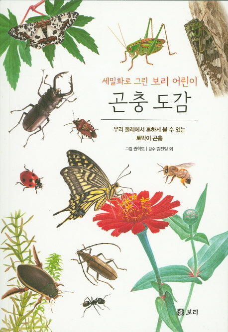 곤충 도감(보급판)(세밀화로 그린 보리 어린이 3)