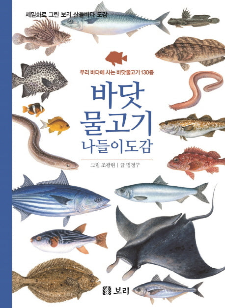 바닷물고기 나들이도감(세밀화로 그린 보리 산들바다 도감)