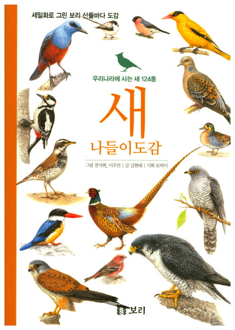 새 나들이도감(세밀화로 그린 보리 산들바다 도감)