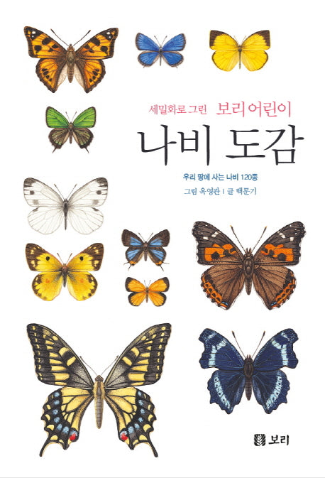 세밀화로 그린 보리 어린이 나비 도감(양장본 HardCover)