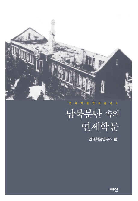 남북분단 속의 연세학문(연세학풍 연구총서 4)(양장본 HardCover)