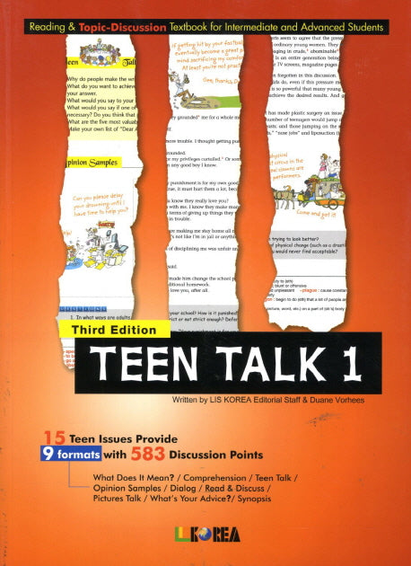 Teen Talk 1.(Student Book)(3판)(CD1장 포함)