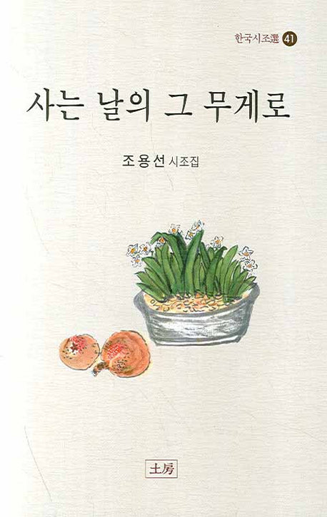 사는 날의 그 무게로(한국시조선 41)