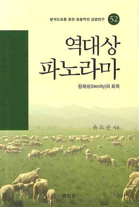 역대상 파노라마(분석도표를 통한 효율적인 성경연구 52)