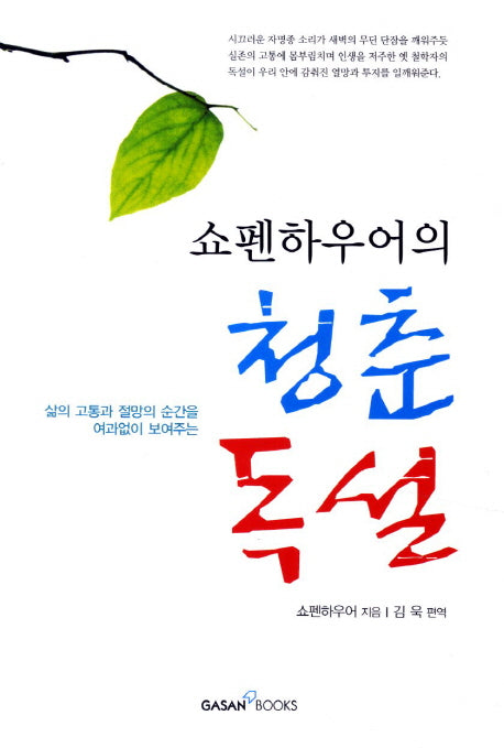 청춘독설(쇼펜하우어의)