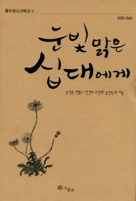 눈빛 맑은 십대에게(풀무청소년특강 3)