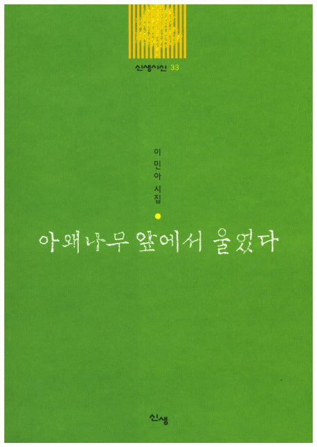 아왜나무 앞에서 울었다(신생시선 33)