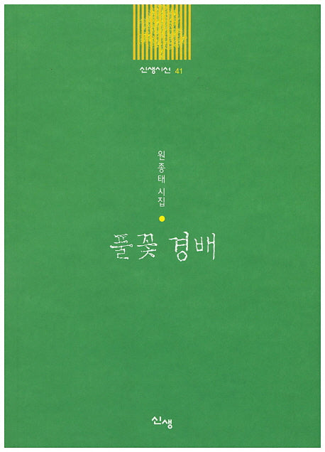 풀꽃 경배(신생시선 41)