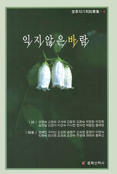익지않은바람(문후작가회사화집 4)