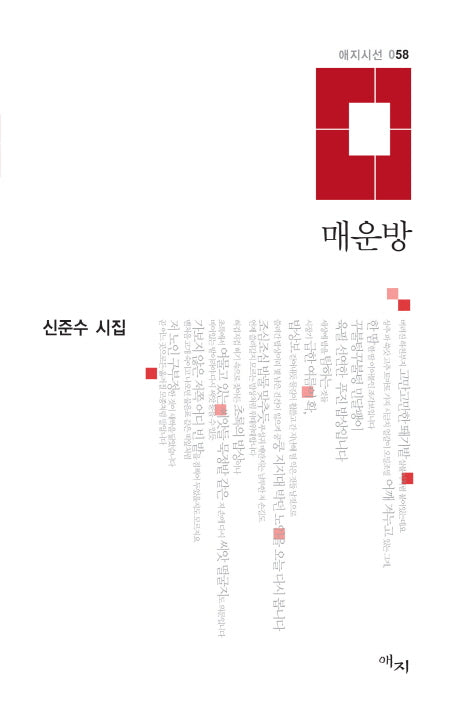 매운방(애지시선 58)(양장본 HardCover)