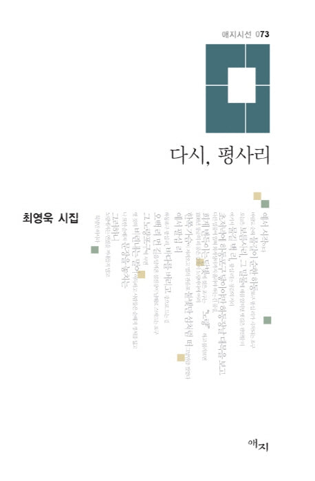 다시, 평사리(애지시선 73)(양장본 HardCover)
