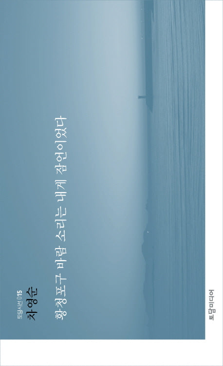 황청포구 바람 소리는 내게 잠언이었네(토담시선 15)