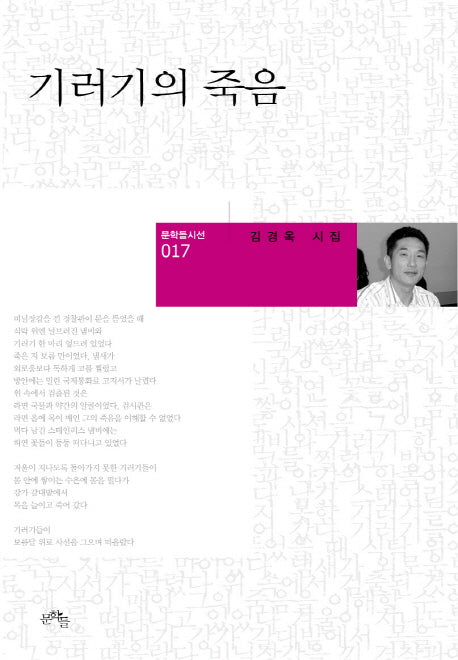 기러기의 죽음(문학들시선 17)(양장본 HardCover)