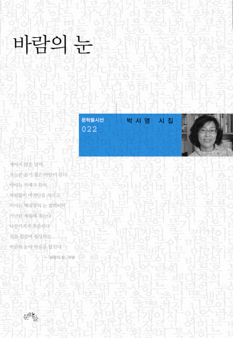 바람의 눈(문학들 시선 22)(양장본 HardCover)