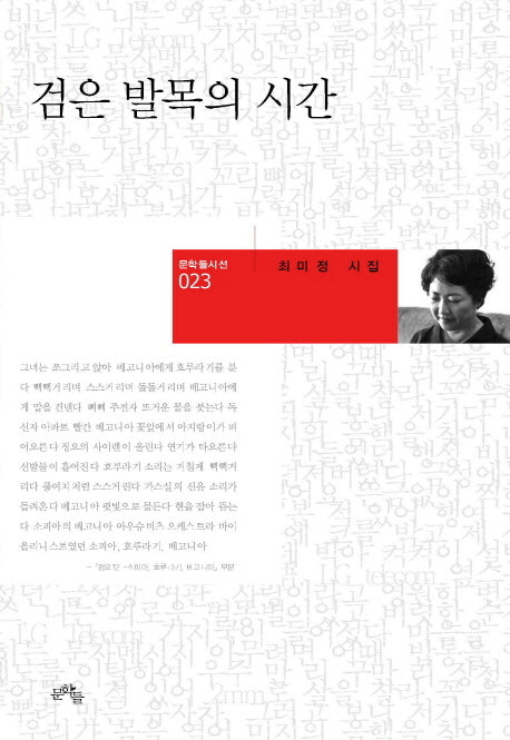 검은 발목의 시간(문학들시선 23)(양장본 HardCover)