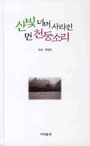 산빛 너머 사라진 먼 천둥소리(양장본 HardCover)