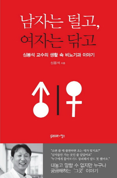 남자는 털고, 여자는 닦고