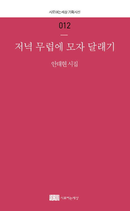 저녁 무렵에 모자 달래기(시로여는세상 기획시선 12)