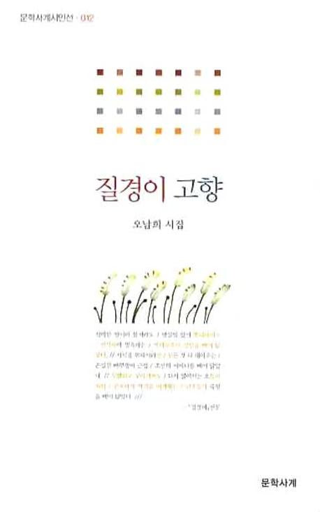질경이 고향(문학사계시인선 012)