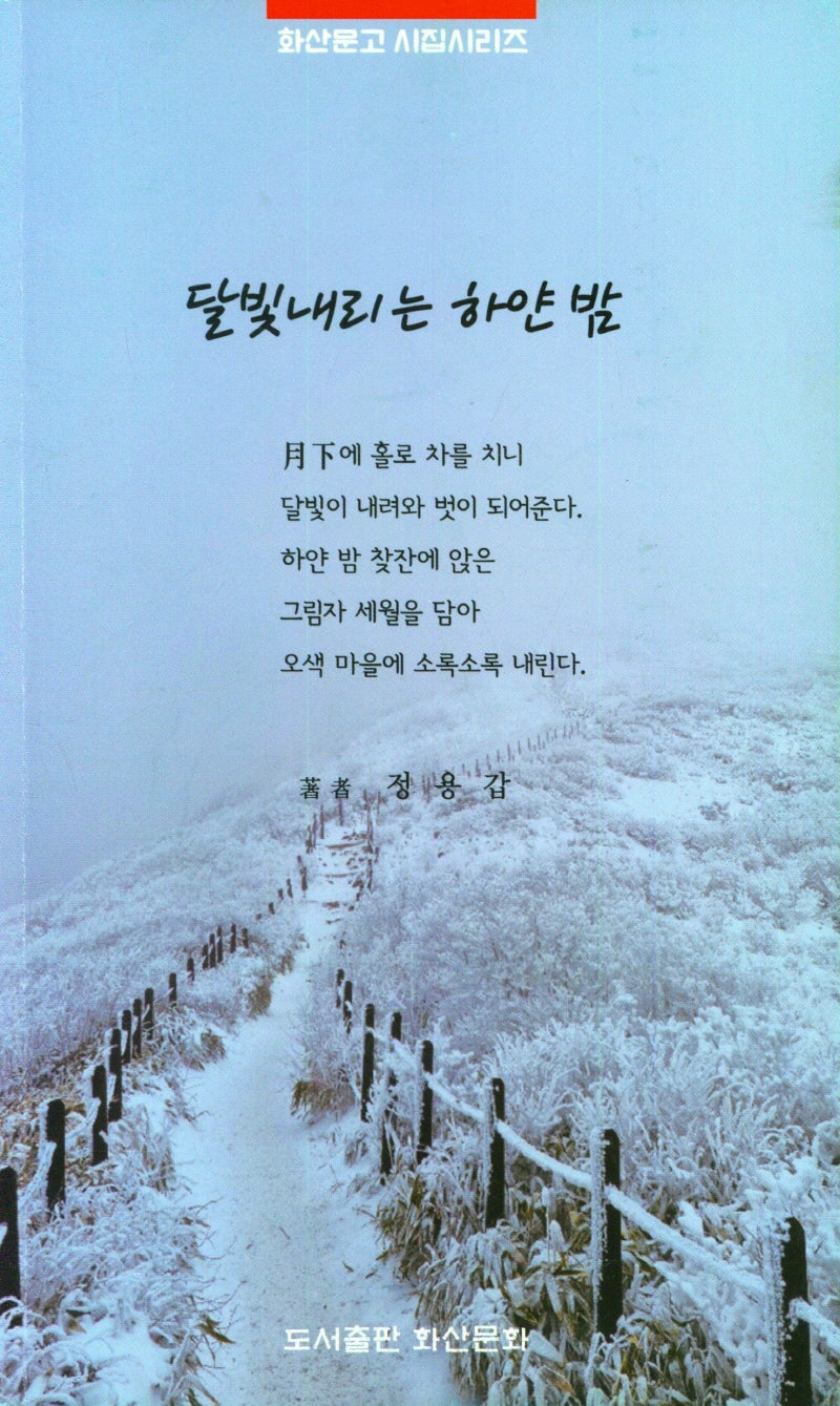 달빛내리는 하얀 밤(화산문고 시집시리즈)