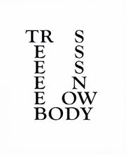 Tree, Body and Snow