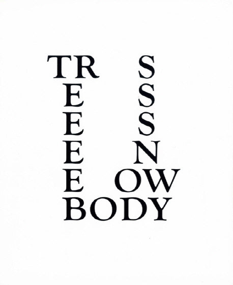 Tree, Body and Snow