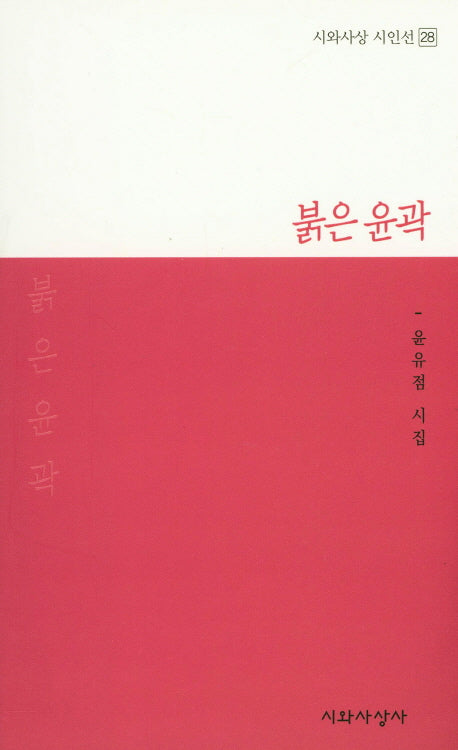 붉은 윤곽(시와사상 시인선 28)