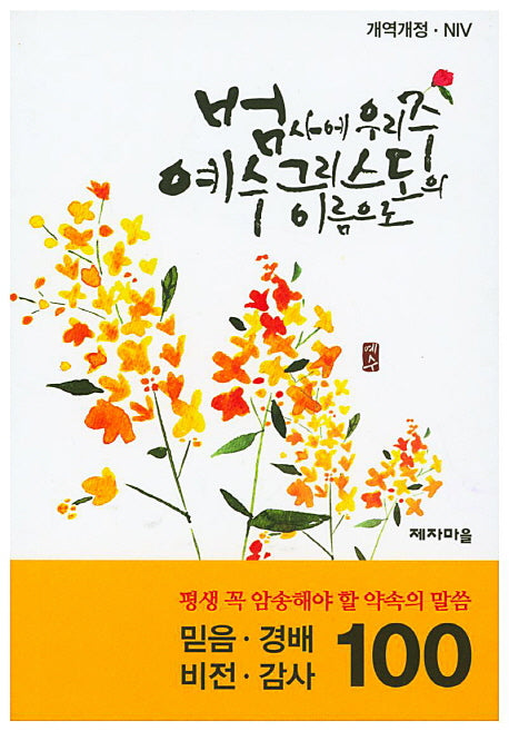 약속의 말씀 100선: 믿음 경배 비전 감사(평생 꼭 암송해야 할)(개역개정판)