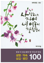 약속의 말씀 100선: 생명 약속 섬김 평안(평생 꼭 기억해야 할)(개역개정판)