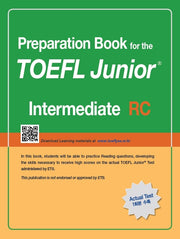 TOEFL Junior Test RC: Intermediate(Preparation Book for the)(개정판)