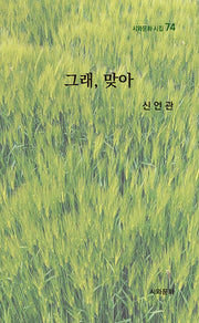 그래, 맞아(시와문화 시집 74)